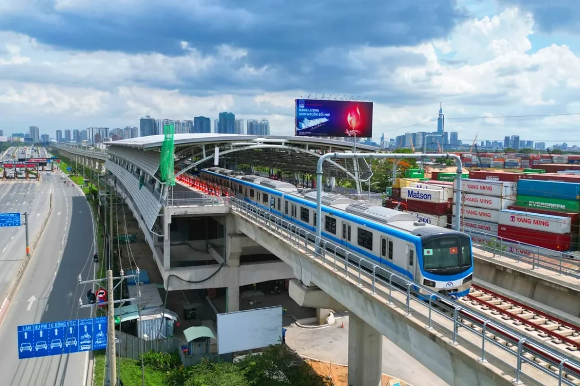 Tuyến Metro số 1 Bến Thành - Suối Tiên khám phá Sài Gòn từ góc nhìn mới